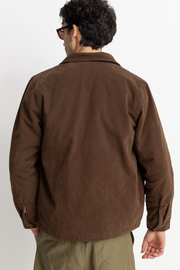 Insulated Overshirt (Chocolate)