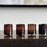 Handblown Shooter Glasses (Tamarind)