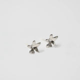 Flower Studs in Sterling Silver