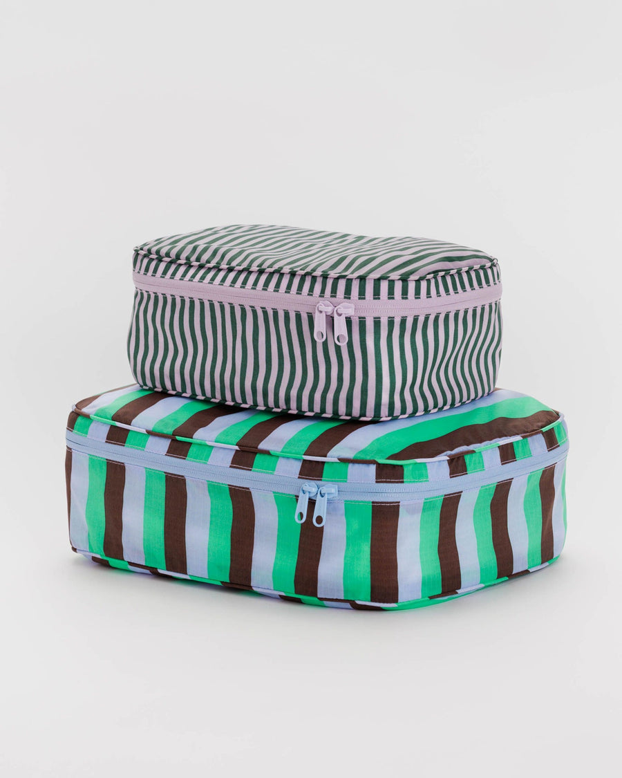 Packing Cube Set (Vacation Stripe Mix)