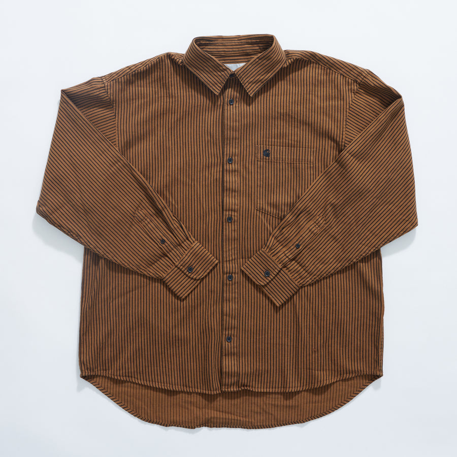L/S Kyle Shirt (Hamilton Brown/Black)