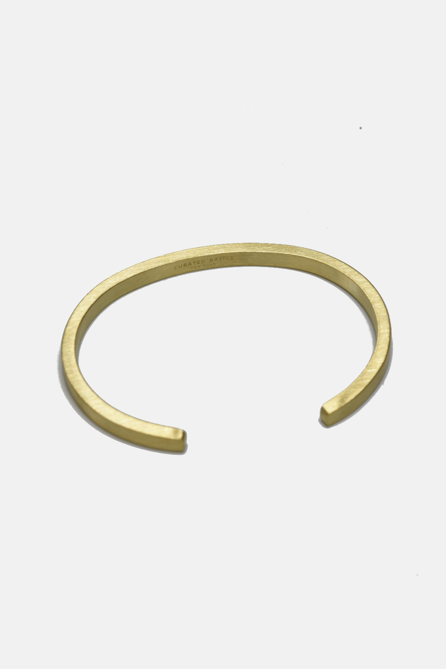 Flat Cuff: Brass