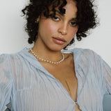 Mila Necklace: 16" / Sterling Silver