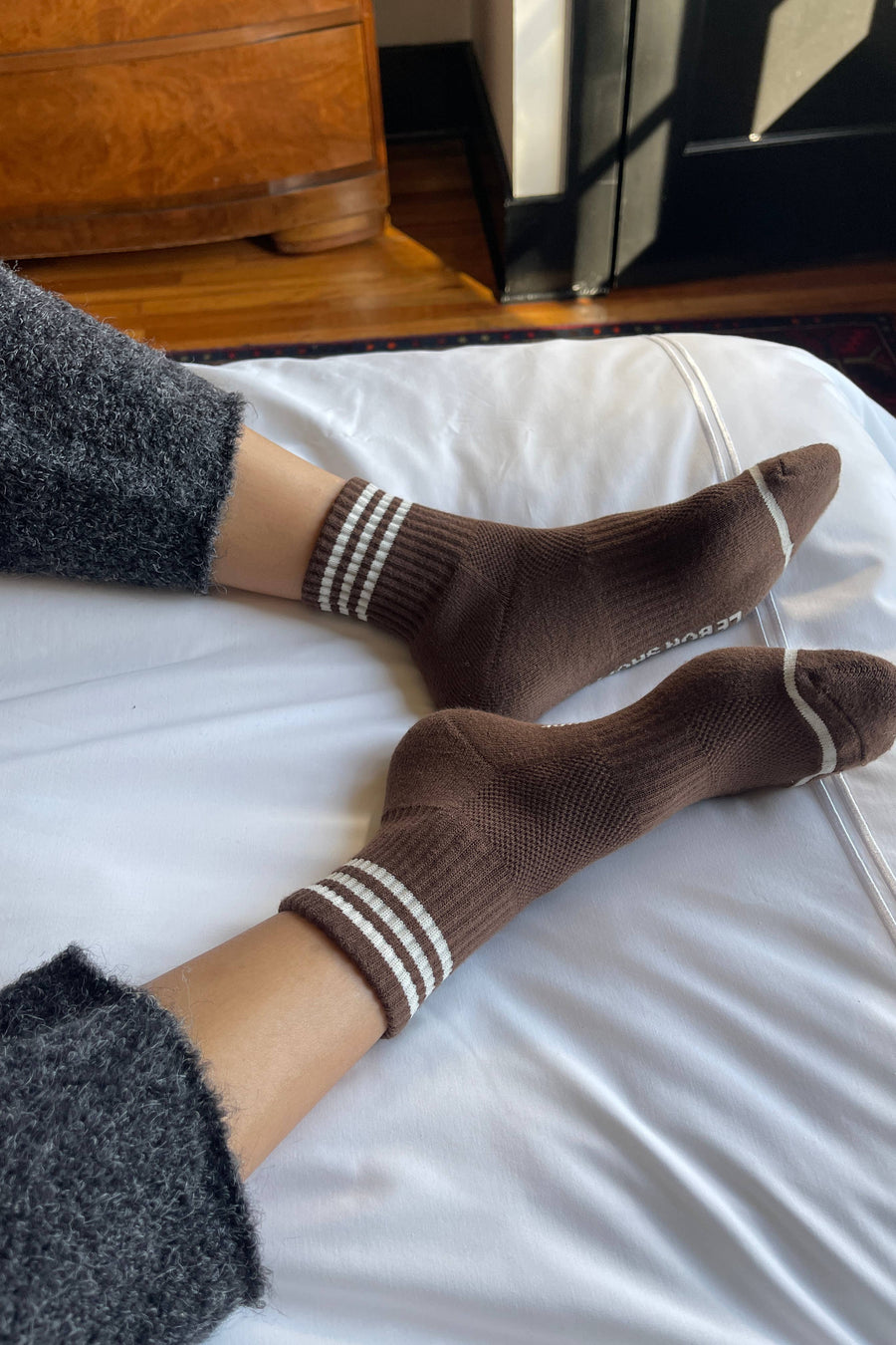 Girlfriend Socks: Soot