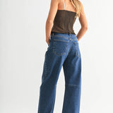 Barrel Jean (Dark Denim)