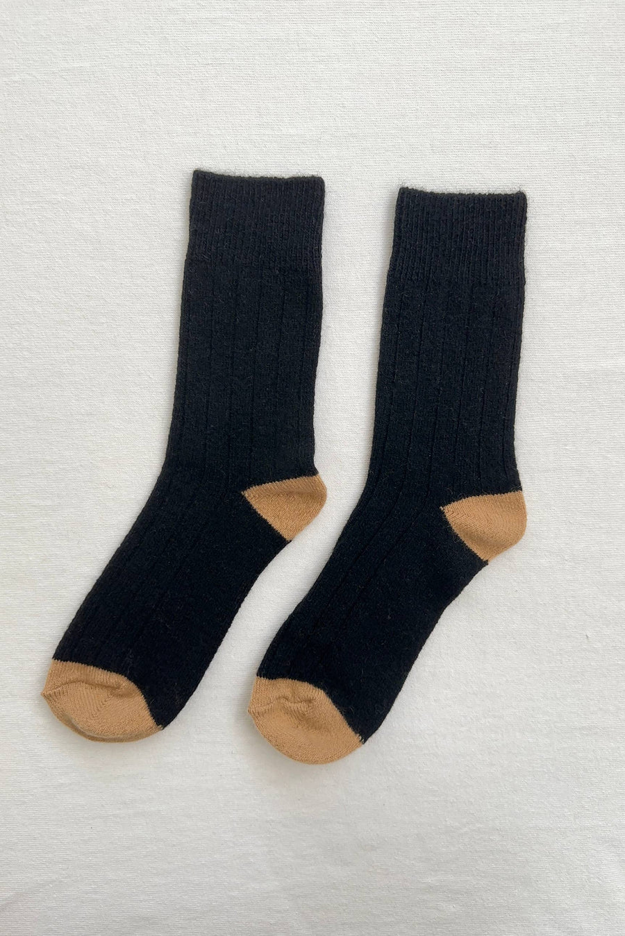 Classic Cashmere Socks: Grey Melange