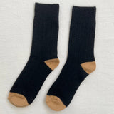 Classic Cashmere Socks: Camel