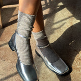 Winter Sparkle Socks (Champagne)