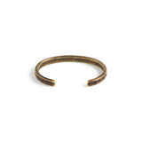 Trench Cuff (Copper / Work Patina / Large)