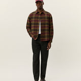 Lennon Check Overshirt (Fudge)
