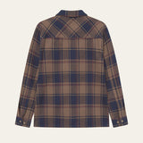 Loan Check Twill Overshirt (Mountain Grey Brown)