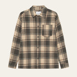 Loan Check Twill Overshirt (Irish Cream)