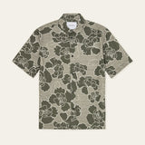 Charlie Poppy AOP SS Shirt (Olive Night)
