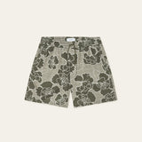 Charlie Poppy AOP Shorts (Olive Night)