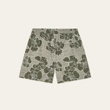 Charlie Poppy AOP Shorts (Olive Night)