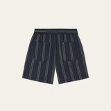 Lawson Stripe Shorts (Dark Navy)