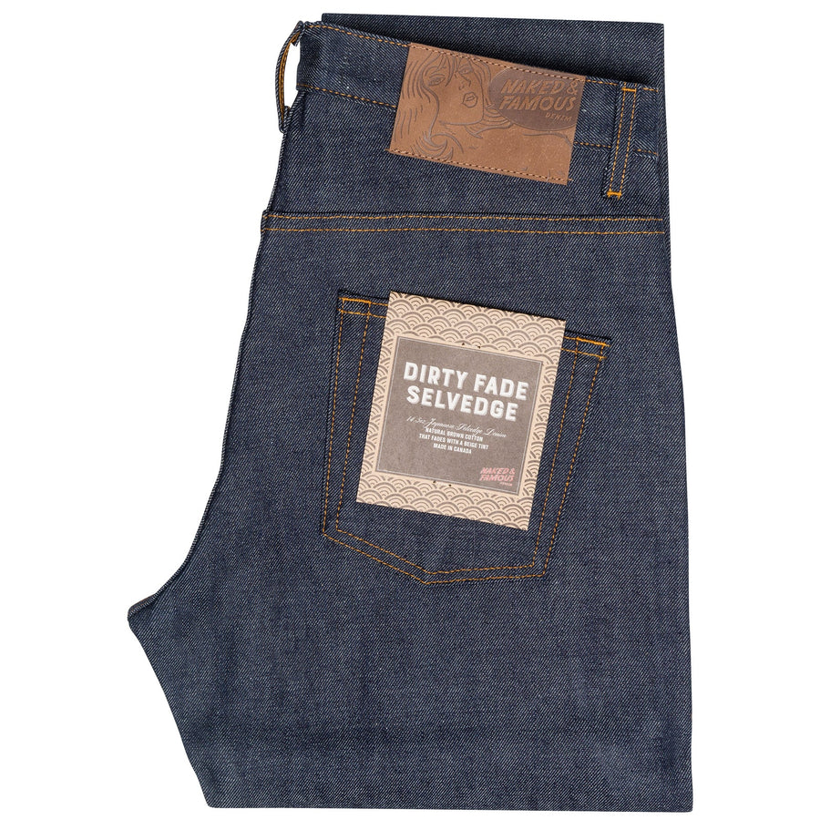 Easy Guy - Dirty Fade Selvedge Indigo -