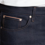 True Guy (Coffee Dye Selvedge in Indigo)