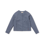 Flexible Insulated Women's Cardigan  (Light Blue)