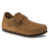 London Suede (Mink/Narrow Footbed)