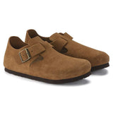 London Suede (Mink/Narrow Footbed)