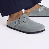 Boston Braided Suede Oiled (Basalt Gray/Narrow)