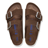 Arizona Soft Footbed Suede Leather (Carafe Tonal/Narrow)