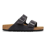 Arizona Soft Footbed Suede Leather (Charcoal Tonal/Regular)
