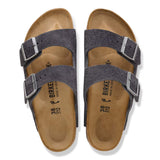 Arizona Soft Footbed Suede Leather (Charcoal Tonal/Regular)