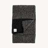 U.S. Ragg Wool Scarf: Charcoal Melange