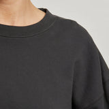 Zayne French Terry Pullover (Vintage Black)