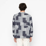 Wise Guy Jacket Jacquard Denim (Indigo)
