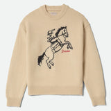 Ranching Club Crew Sweater (Whitecap)