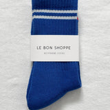 Boyfriend Socks (Cobalt)