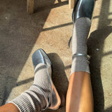 Winter Sparkle Socks (Champagne)