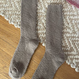 Cottage Socks: Ht. Grey