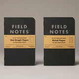 Pitch Black Memo Book (Ruled)