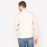 Zip Chore Coat (All Natural Ecru Foxfibre)