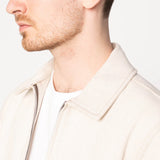 Zip Chore Coat (All Natural Ecru Foxfibre)
