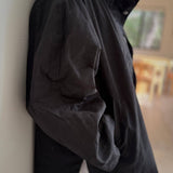 Blair Waxed Cotton Jacket  (Black)
