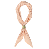 "own your power" cotton voile bandana - blush