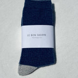 Wool Waffled Socks (Oatmeal / Cream)