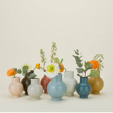 Essential Ceramic Vase (Olive/Small)