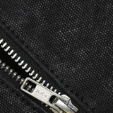 Waxed Cotton Dopp Kit // Toiletry Bag (True Black)