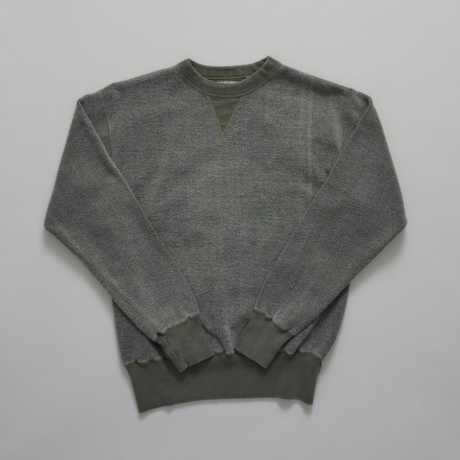 Aekianal - Japanese Brushed Fleece (Pigment Dye Grape Leaf)