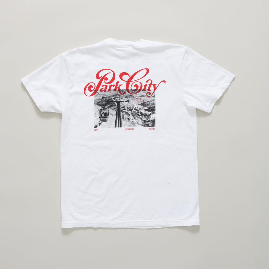 Not A Tourist Tourist Tee (White)