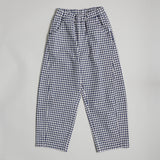 Gingham Arc Pants (Navy Gingham)