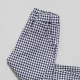 Gingham Arc Pants (Navy Gingham)