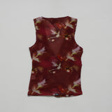 Rhapsody Floral Top (Cabernet)