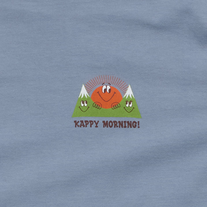 Kappy Morning Half T-Shirt (Dusty Blue)